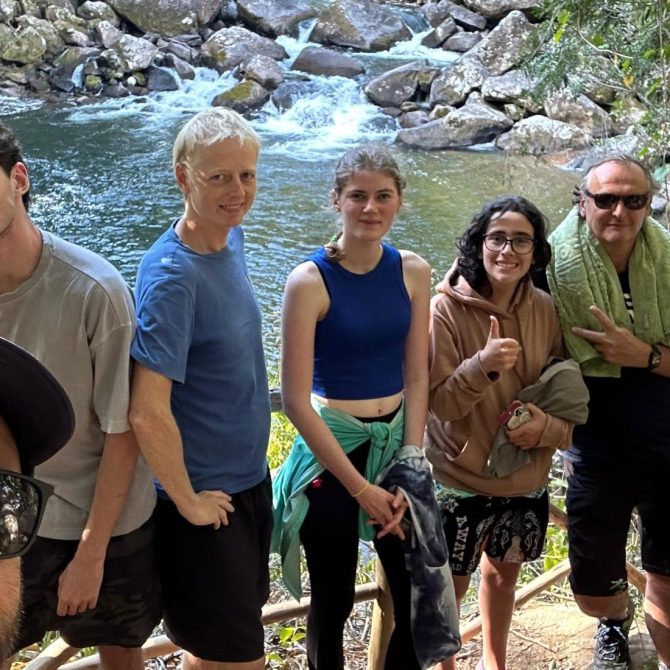 eco caminhos on tour of the region