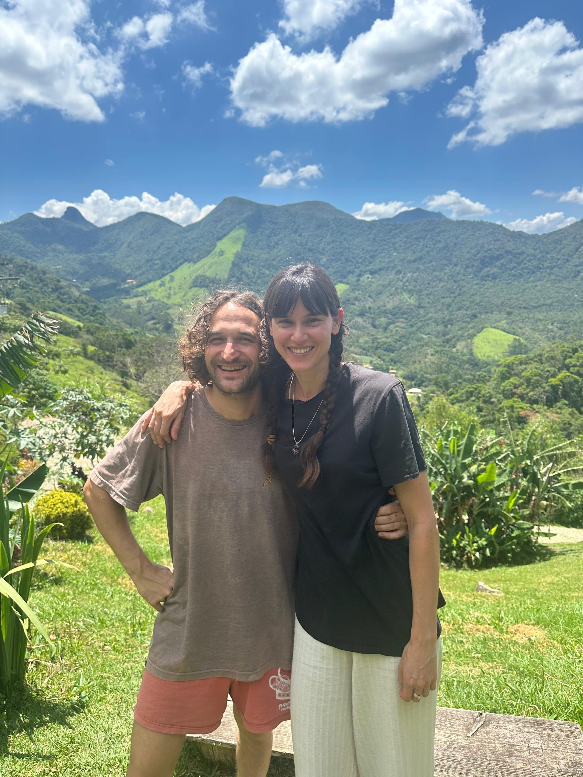 Videomakers and volunteers at Eco Caminhos