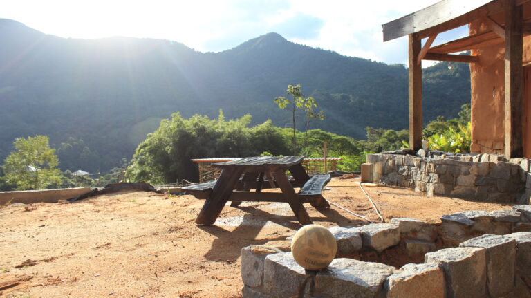 View from the room in Eco Farm