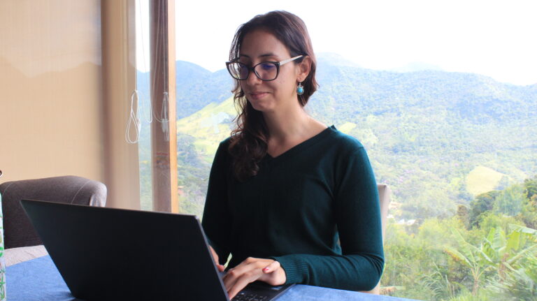 Researcher in Eco Farm in Brazil