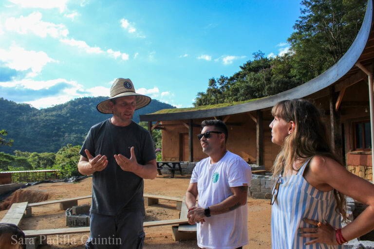 Lecture in Ecolibrium Center at an Eco Farm