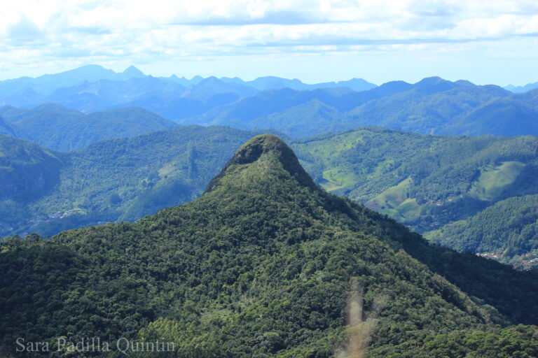 Mountains in Nova Friburgo in Brazil