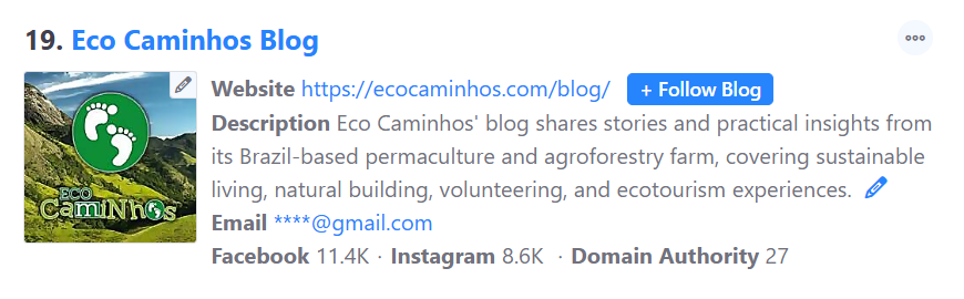 eco caminhos blog